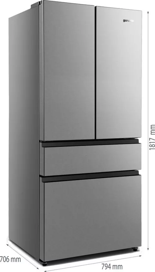 купить Холодильник SideBySide Gorenje NRM8181UX в Кишинёве 