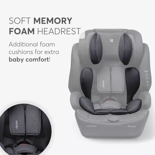 купить Автокресло Kikka Boo 31002140009 i-Bronn Black i-Size, 76-150 cm в Кишинёве 