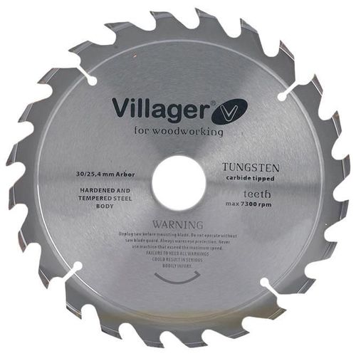 cumpără Disc de tăiere Villager Disc de taiere lemn 255*30/25.4*2.6*60T în Chișinău 