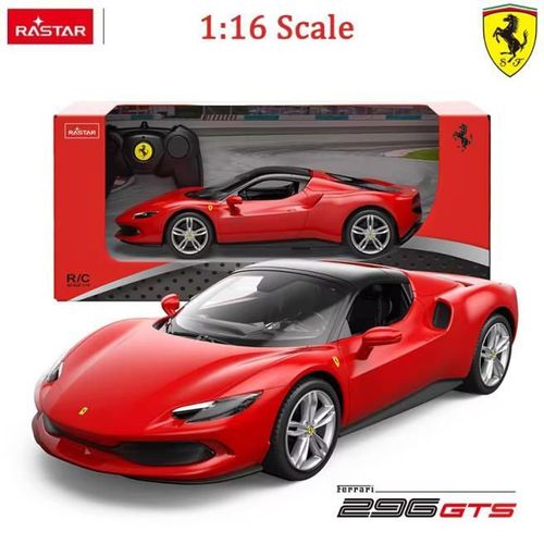 cumpără Jucărie cu telecomandă Rastar 94600 Ferrari 296 GTS, 1:16, 60531 în Chișinău 