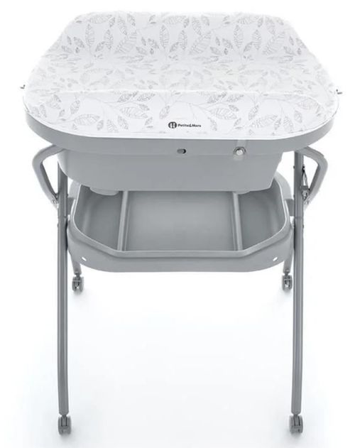 cumpără Accesoriu pentru înfășat Petite&Mars 771902 Masuta de infasat cu cadita 3in1 Gri în Chișinău 
