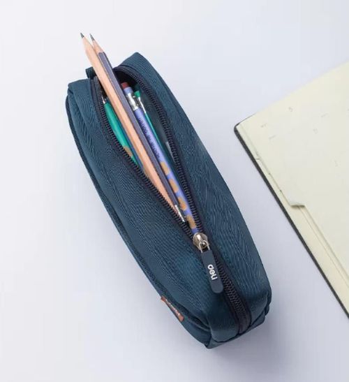cumpără Penar școlar Deli DL66771-BL Пенал 23x11x5см, синий în Chișinău 
