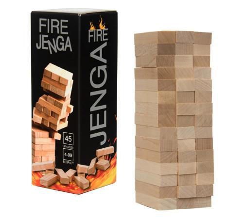 купить Настольная игра Strateg 30963 Fire Jenga rus в Кишинёве 