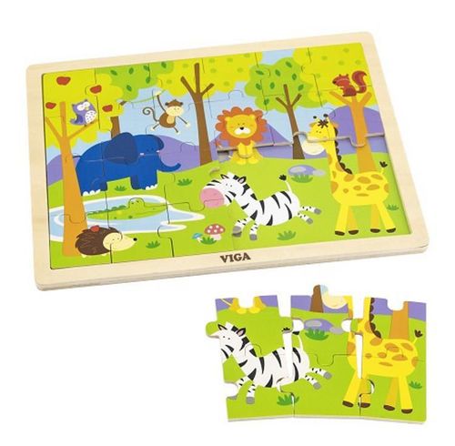 cumpără Puzzle Viga 50198 Зверята (24 эл.) în Chișinău 