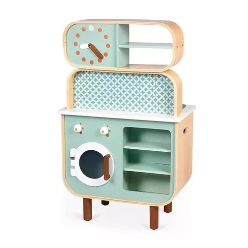 cumpără Bucătărie și veselă de jucărie Janod J06594 Bucatarie din lemn Kitchen Reverso Playset în Chișinău 