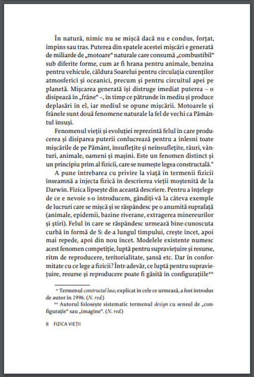 cumpără Fizica vieții - Adrian Bejan în Chișinău 