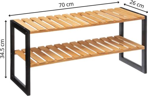 купить Полка для обуви 5five 50246 2 яруса 70x26x34.5cm в Кишинёве 