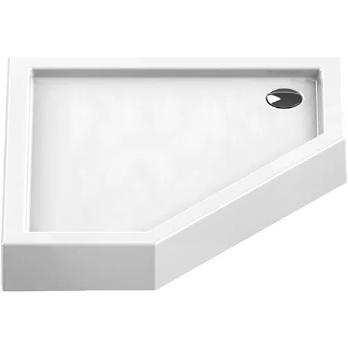 cumpără Cadița de duș New Trendy New Azura Pentagonal 90x90x15 B-0366 în Chișinău 