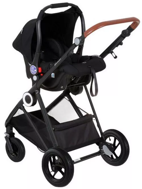 cumpără Сărucior pentru copii BabyGo BGO-76122 3 in 1 AIR Halime Black, cadru Black în Chișinău 