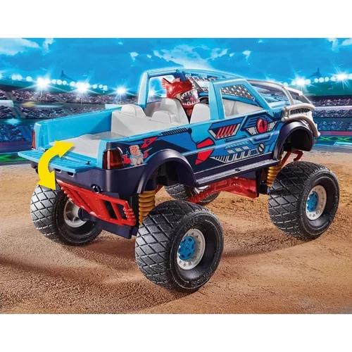 cumpără Mașină Playmobil PM70550 Stunt Show Shark Monster Truck în Chișinău 