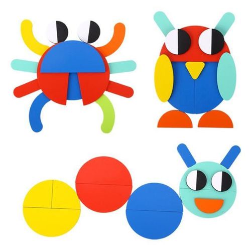 купить Головоломка Tooky Toy TF585 Jucărie din lemn Shape Game, 57306 в Кишинёве 