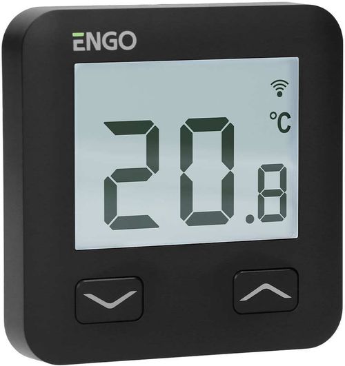 купить Термостат ENGO Controls E10-B prin Wi-Fi, ZigBee, black в Кишинёве 