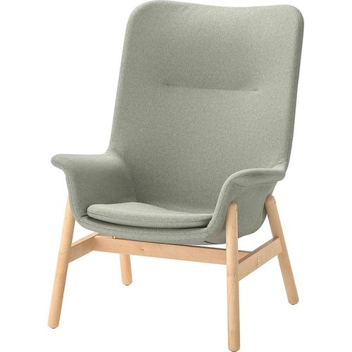 купить Кресло Ikea Vedbo spatar inalt (Gunnared Verde Deschis) в Кишинёве 
