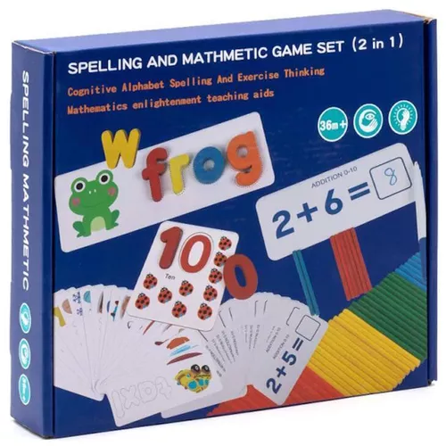 купить Настольная игра miscellaneous 12842 Set educativ cu carduri 158006 в Кишинёве 