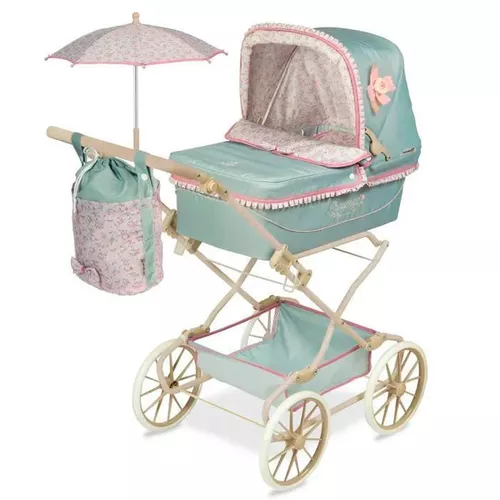 cumpără Păpușă DeCuevas 82045 коляска для кукол REBORN с зонтиком и аксессуарами PROVENZA 2022 - 90 cm în Chișinău 