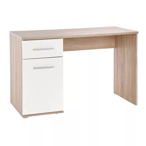 купить Офисный стол Halmar LIMA B1 sonoma/alb в Кишинёве 