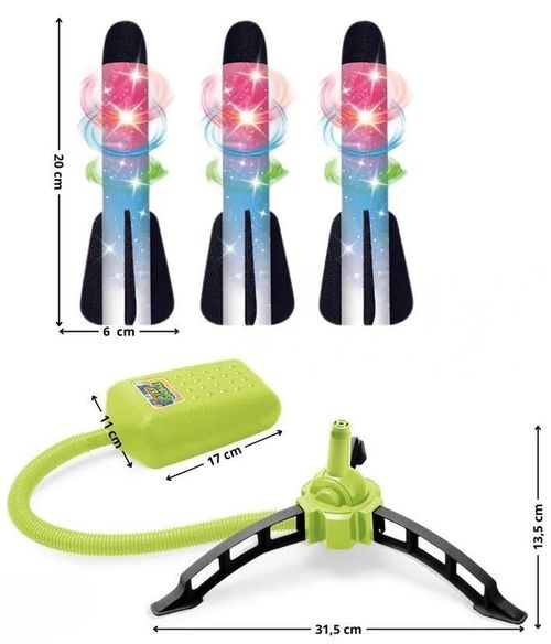 купить Игровой комплекс для детей inSPORTline 11800 lansator de rachete iluminat pt copii LURS780 IN26721 в Кишинёве 