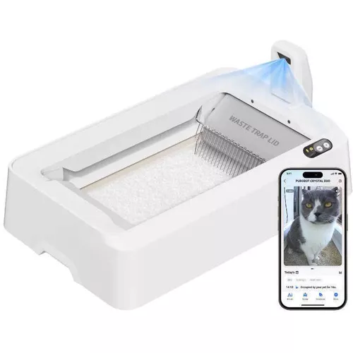 купить Лоток-туалет Petkit Litiera Purobot Crystal Duo в Кишинёве 