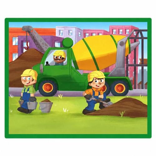 cumpără Puzzle Clementoni Puzzle 4în 1 Noli Busy at Work (21741) în Chișinău 