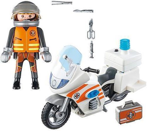 cumpără Set de construcție Playmobil PM70051 Emergency Motorbike în Chișinău 