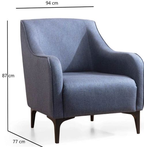cumpără Fotoliu Trendy Belissimo-Albastru în Chișinău 