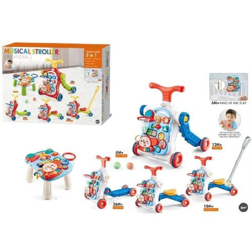 купить Ходунок Richi (44993) Premergator cu activitati pe baterii 5in1 в Кишинёве 