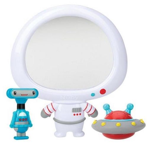 купить Аксессуар для купания Nuby NV08005 Набор игрушек для купания Зеркало космонавта в Кишинёве 