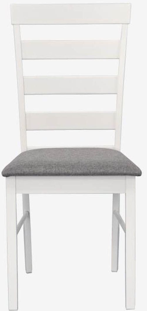 купить Комплект стол и стулья Evelin di Costacurta стол HV-33V White + 6 стульев Gloria White/NV-10WP Grey в Кишинёве 