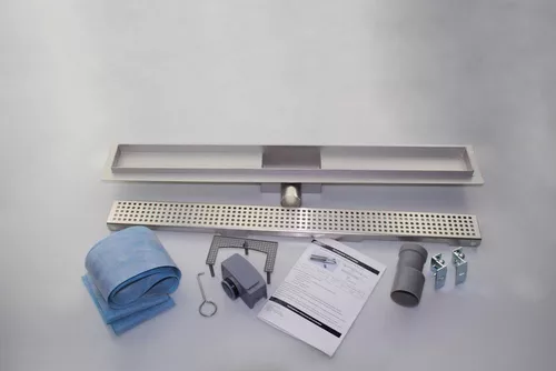 купить Душевой трап Uniplast 21532 500 x 70 mm D. 50 x 90° QUADRATO (Квадрат) FLH40-A2 С04 в Кишинёве 