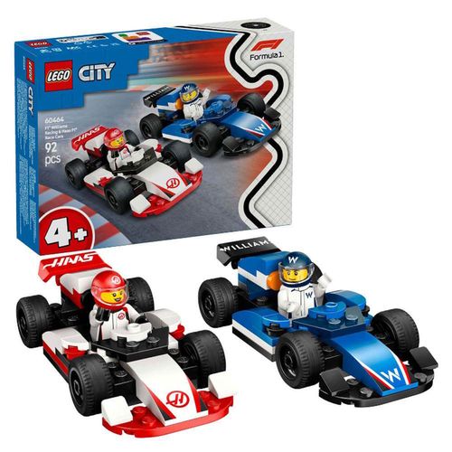 купить Конструктор Lego 60464 City Mașini de curse Williams Racing și Haas F1 F1 в Кишинёве 