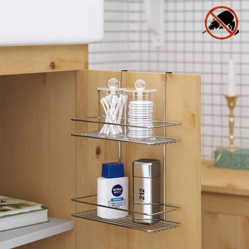 купить Полка для ванной Teknotel SF005 metal auriu 86x39x26cm в Кишинёве 