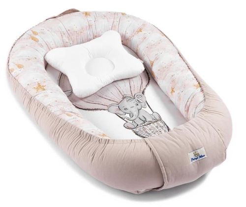 купить Гнездо для новорожденных PernaMea Babynest Premium Elefant Maro (PM.101552/5) в Кишинёве 