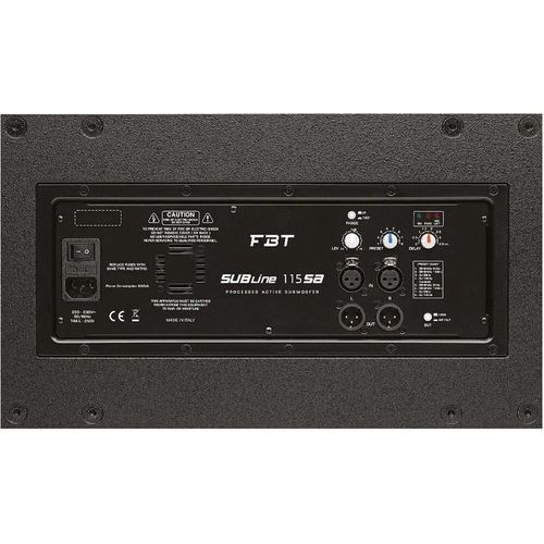 купить Сабвуфер FBT Subline 115SA - Subwoofer Activ 463109 в Кишинёве 