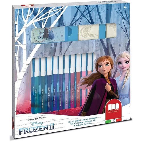 купить Набор для творчества Multiprint 57981 Set de creatie Box 36 carioci Frozen 2 в Кишинёве 