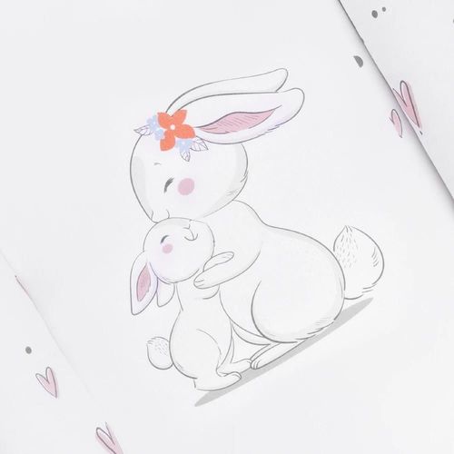 купить Гнездо для новорожденных PernaMea Babynest Premium Iepuras Roz (PM.101552/4) в Кишинёве 