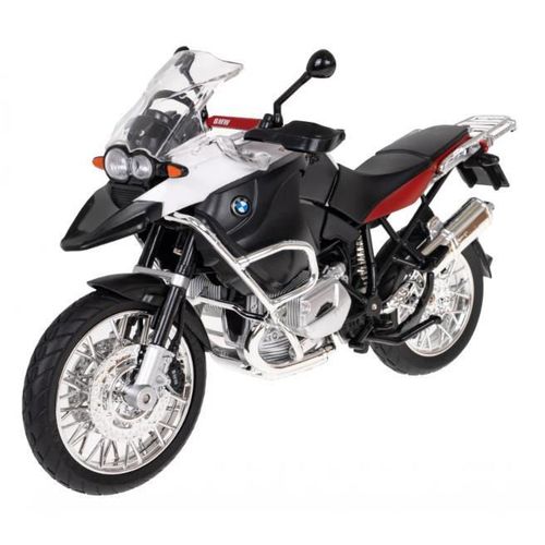 cumpără Mașină Rastar 42000 Motocicleta Die cast 1:9 BMW R1200GS, alb, 1927D în Chișinău 
