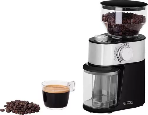 cumpără Râșniță de cafea ECG KM 1412 Aromatico White/Silver în Chișinău 