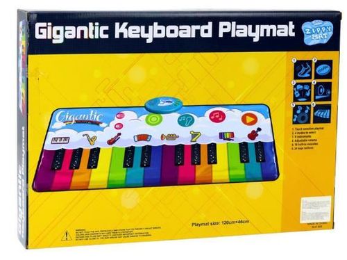 купить Коврик игровой New World 638-23 Covoras muzical Pianul curcubeu, cod 922069 в Кишинёве 