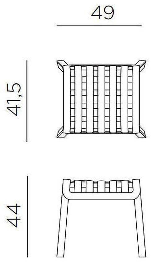 купить Стул Nardi Suport pentru picioare POGGIO AGAVE 40044.16.000 в Кишинёве 