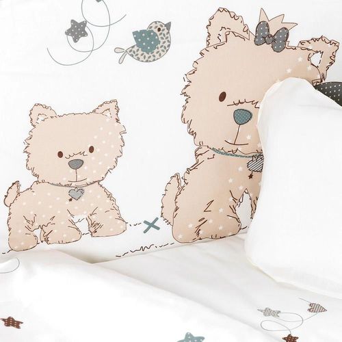 cumpără Lenjerie de pat pentru copii PernaMea Set lenjerie 8 piese Lovely Puppy (PM.100262/9) în Chișinău 