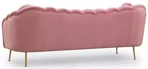 купить Диван Trendy Istiridye Trandafir (3 locuri) в Кишинёве 