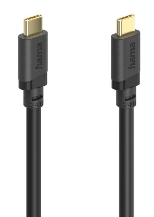 cumpără Cablu telefon mobil Hama 202008 USB-C 3.2 Gen1 240W 0,75m în Chișinău 