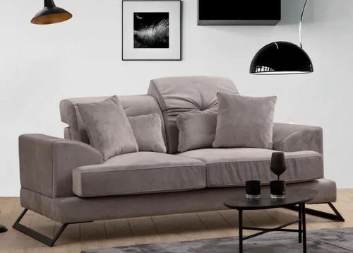 купить Диван Trendy Frido Gri deschis (2 locuri) в Кишинёве 