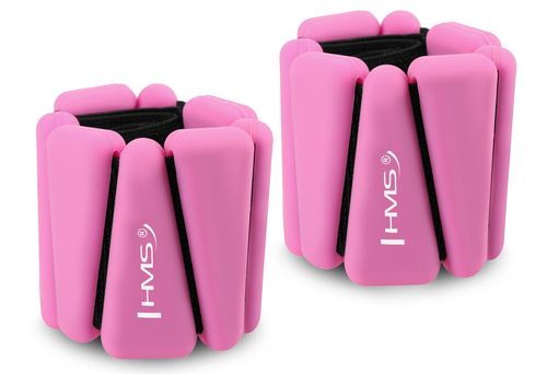 купить Утяжелители для рук и ног HMS 2971 Greutati silicon 2x0.5kg SKN01 Pink (17-47-325) в Кишинёве 