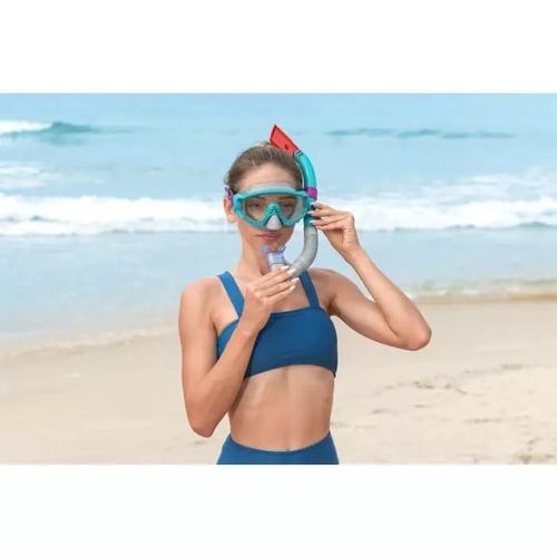 cumpără Accesoriu pentru înot Bestway 25020BW Set de înot (labe, mască, snorkel), 14+, 2 culori în Chișinău 