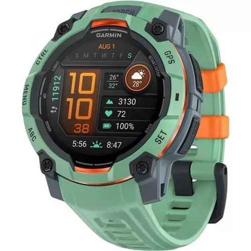 купить Смарт часы Garmin Instinct 3, 45 mm, Amoled, Neotropic with Neotropic Band (010-02936-01) в Кишинёве 
