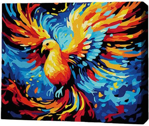 cumpără Tablou pe numere BrushMe RMGB013FC 30x40сm (pânză neagră/fără cutie) Renaștere în Chișinău 