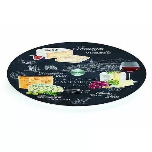 купить Тарелка Easylife R0441#WOCH Platou Rotativ 32cm World of Cheese в Кишинёве 