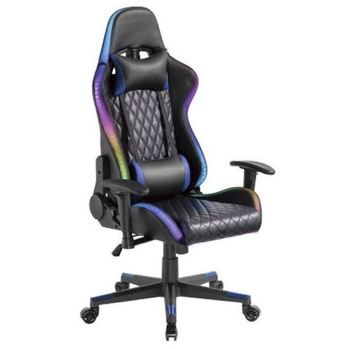 купить Офисное кресло Lumi CH06-30, Black, PVC Leather в Кишинёве 