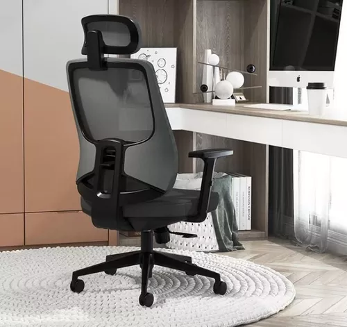 cumpără Fotoliu de birou Deli CDMV01, plasă și tapițerie, negru în Chișinău 